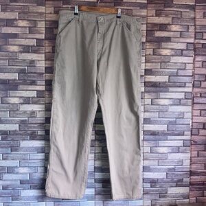 EUC Men's Tan  Wrangler Carpenter Pants 38x32